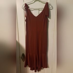 🚨 24hr DEADLINE 🍷Burgundy Midi Dress